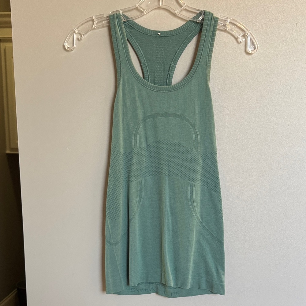 lululemon athletica Green Tank Top